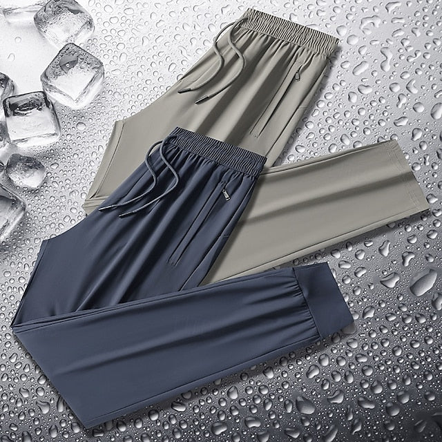 Men's Athletic Casual Pocket Pants Trousers