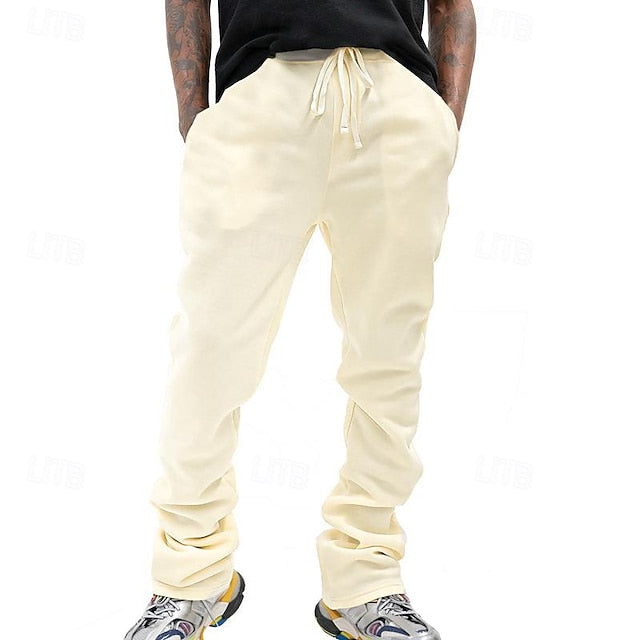Pants Sweatpants Casual Elastic Drawstring Men's Trousers