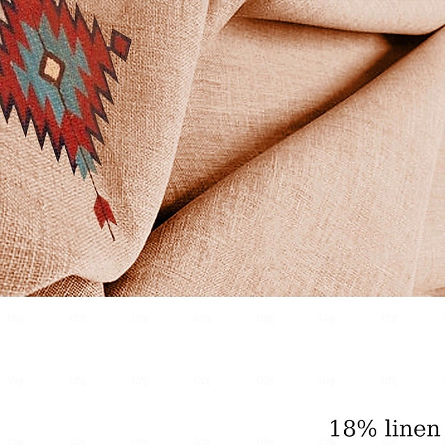 Shirts Vintage Retro Ethnic Men's Linen Shirt