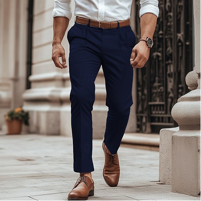 Pants Work Cargo Trousers Multi Pocket Men's
