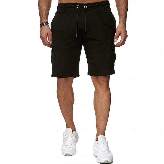 Drawstring Casual Athletic Men's Sweat Shorts