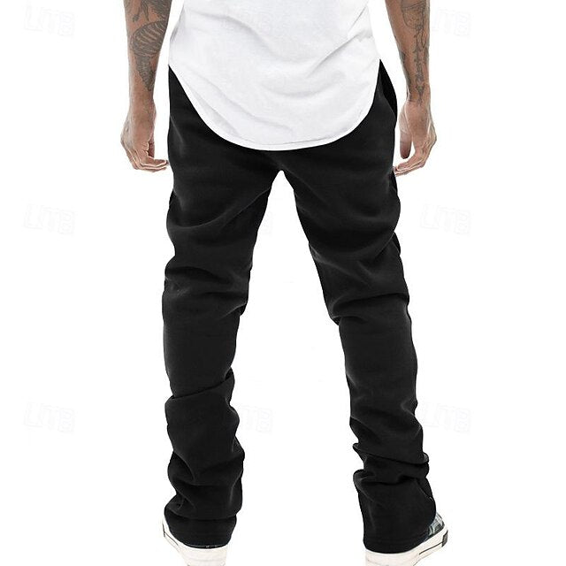Pants Sweatpants Casual Elastic Drawstring Men's Trousers