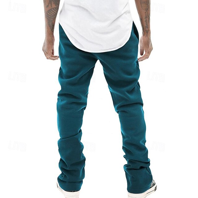 Pants Sweatpants Casual Elastic Drawstring Men's Trousers