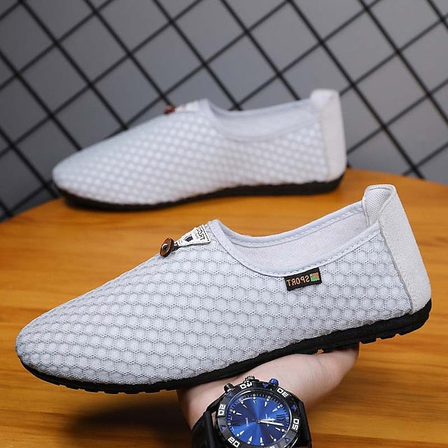 Breathable Mesh Casual Men's – Shoes Slip-On Lightweight