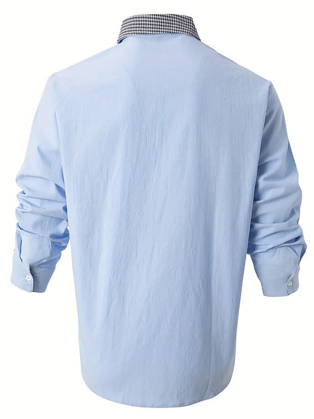 Up Summer Men's Collar Shirt Camp Button