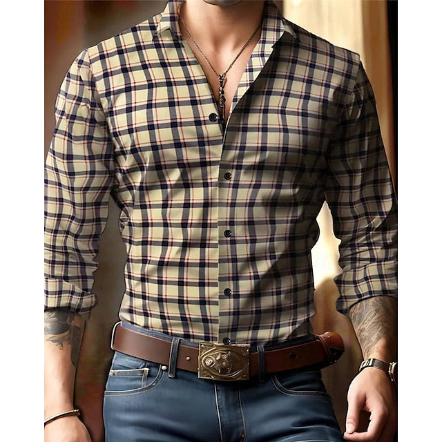 Corduroy Casual Men's Plain Up Shirt Button