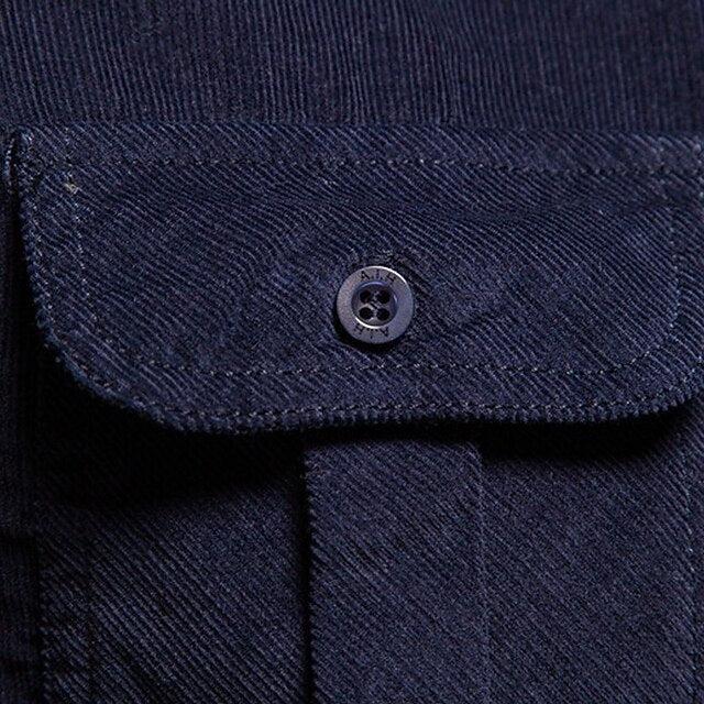 Men's Shirt Summer Button Casual Up Beach