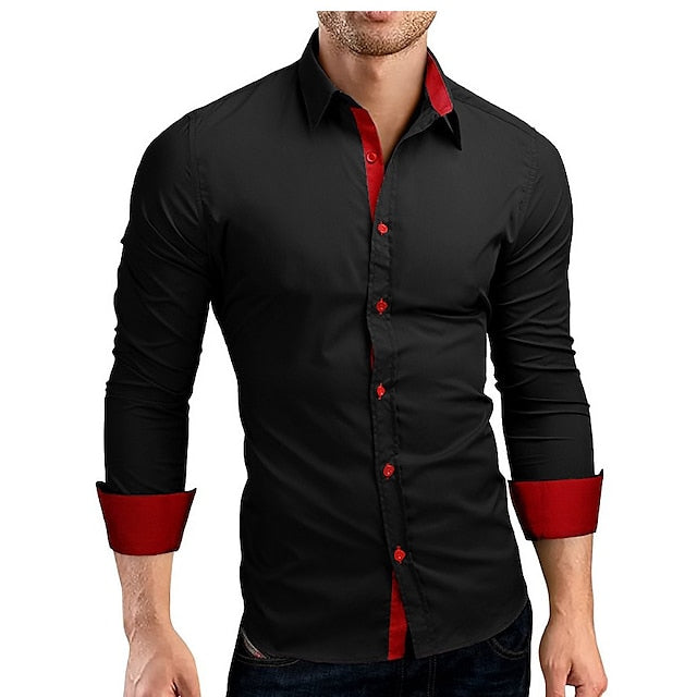Up Summer Button Dress Shirt Men's Collared