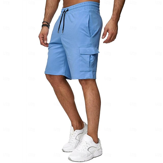 Drawstring Casual Athletic Men's Sweat Shorts