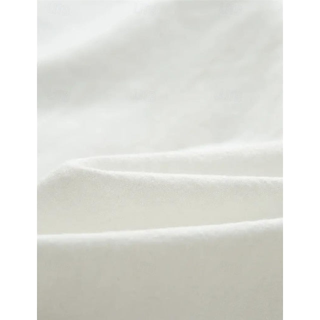Shirt Summer Band Linen Collar Men's