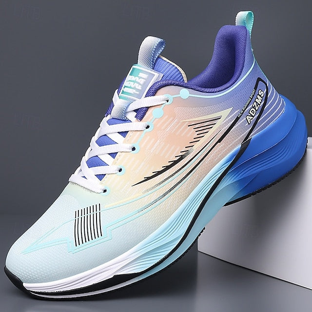 Running Men's Shoes Gradient – Cushioned Lightweight