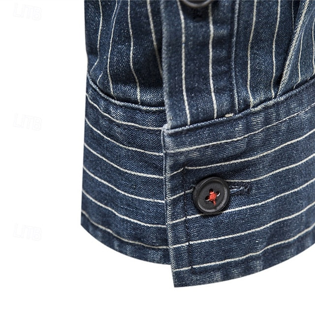 Men's Summer Knit Casual Shirt Waffle