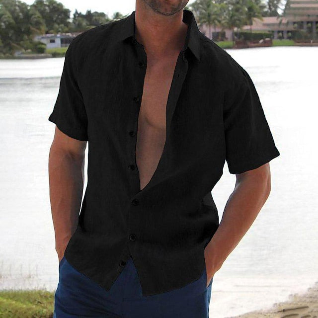 Short Shirt Tee T V Men's Sleeve Top
