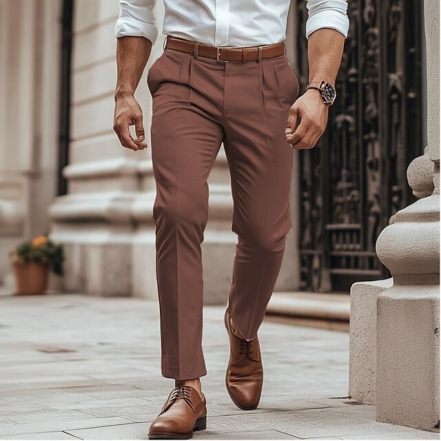 Pants Work Cargo Trousers Multi Pocket Men's