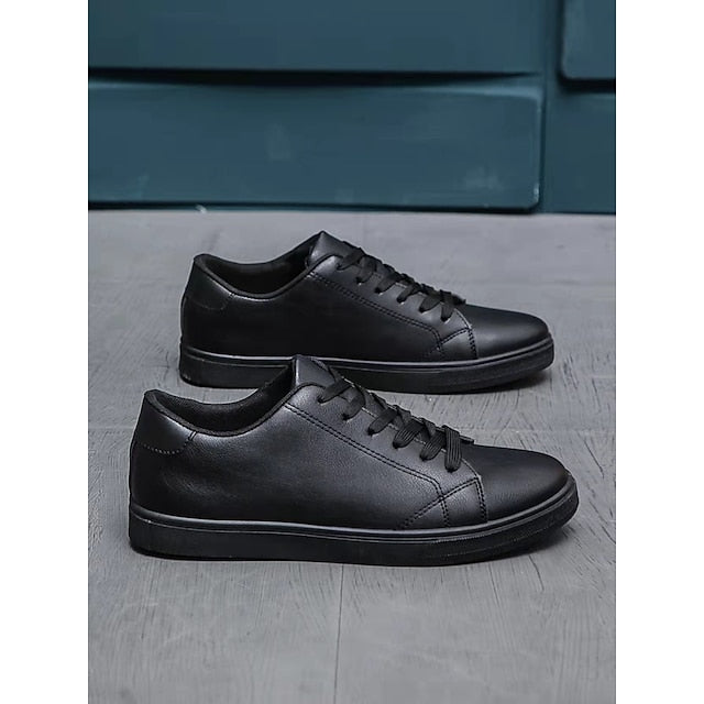 Daily Casual Sneakers White Women Faux Shoes Men's Walking