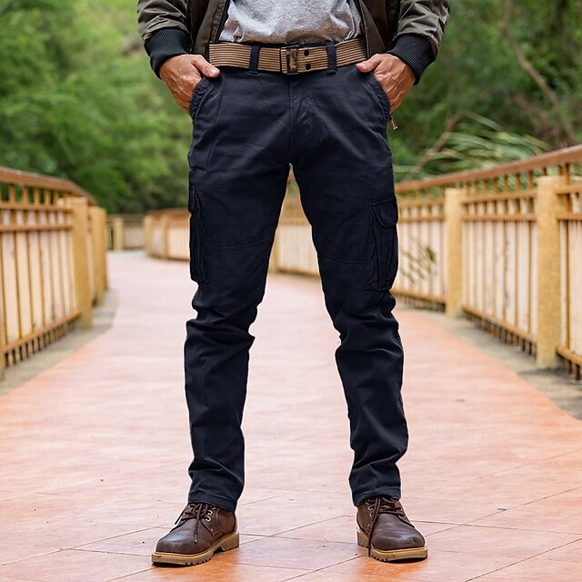 Trousers Pants Men's Cargo Casual
