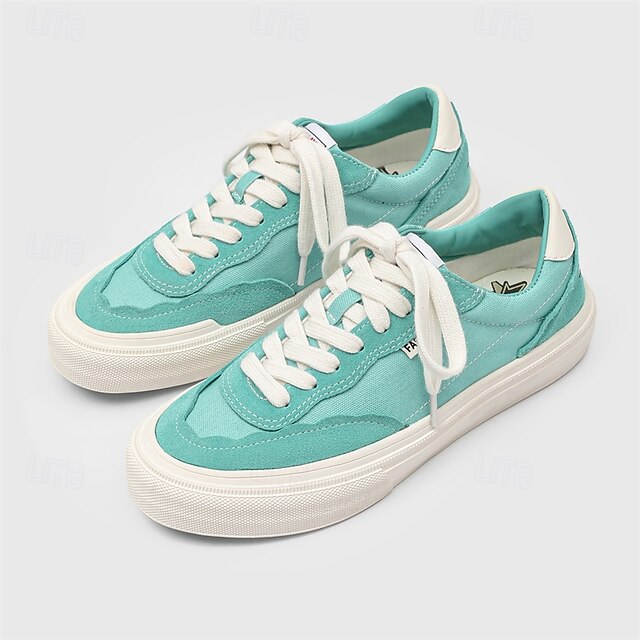 Comfortable Canvas Sneakers Slip Walking Casual Men's Suede