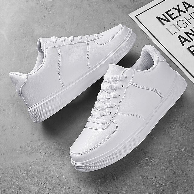 Shoes White Daily Walking Casual Retro Sneakers Men's