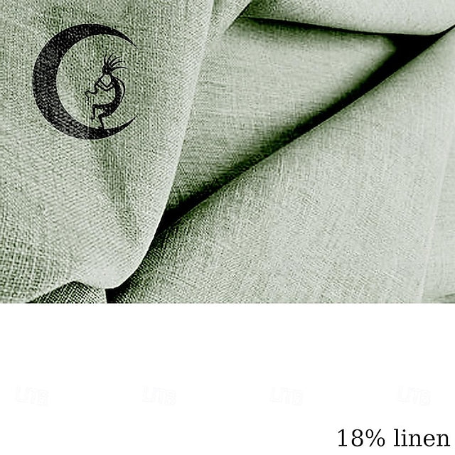 Vintage Shirt Ethnic Retro Shirts Men's Linen