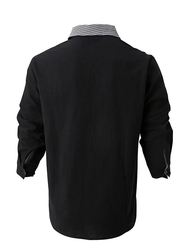 Up Summer Men's Collar Shirt Camp Button