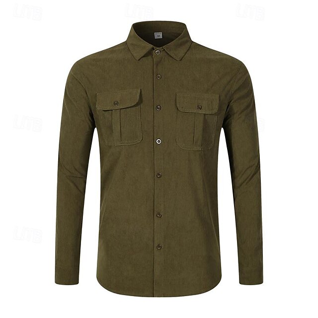 Men's Beach Summer Up Button Casual Shirt