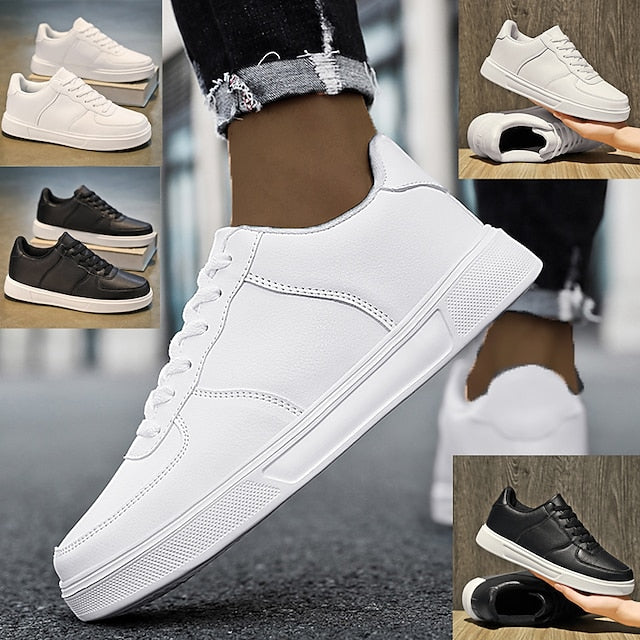 Shoes White Daily Walking Casual Retro Sneakers Men's
