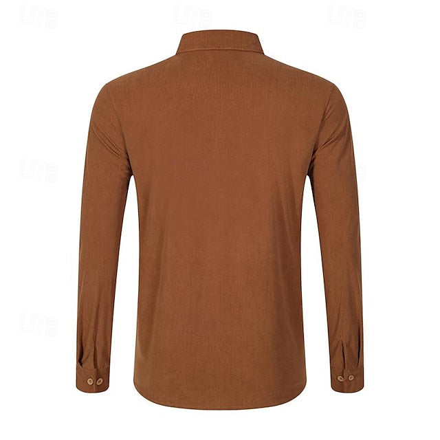 Men's Beach Summer Up Button Casual Shirt