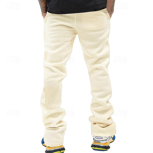 Pants Sweatpants Casual Elastic Drawstring Men's Trousers