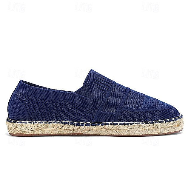 Men's with – Design Vacation Woven Espadrilles Beige