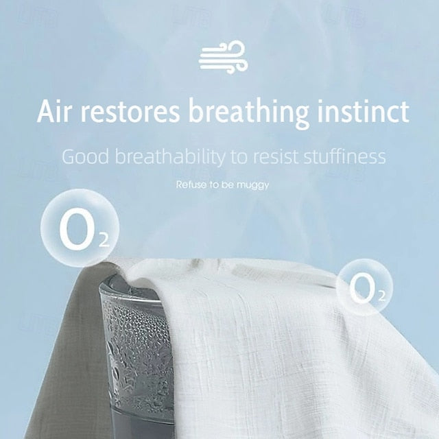 Men's White Cotton Shirt Linen