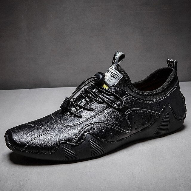 Faux Men's – Lightweight Sneakers Casual Leather