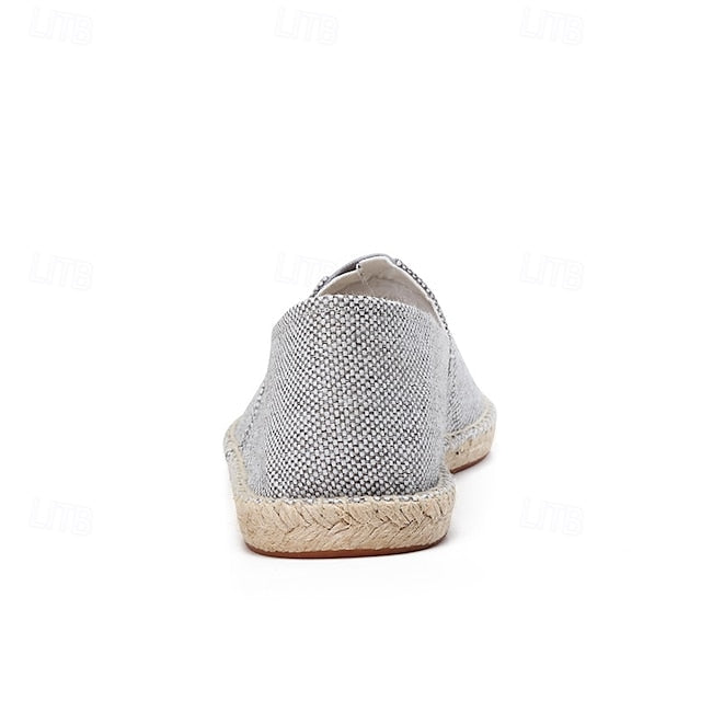 Navy Blue Canvas – Casual Shoes Slip-On Lightweight Men's