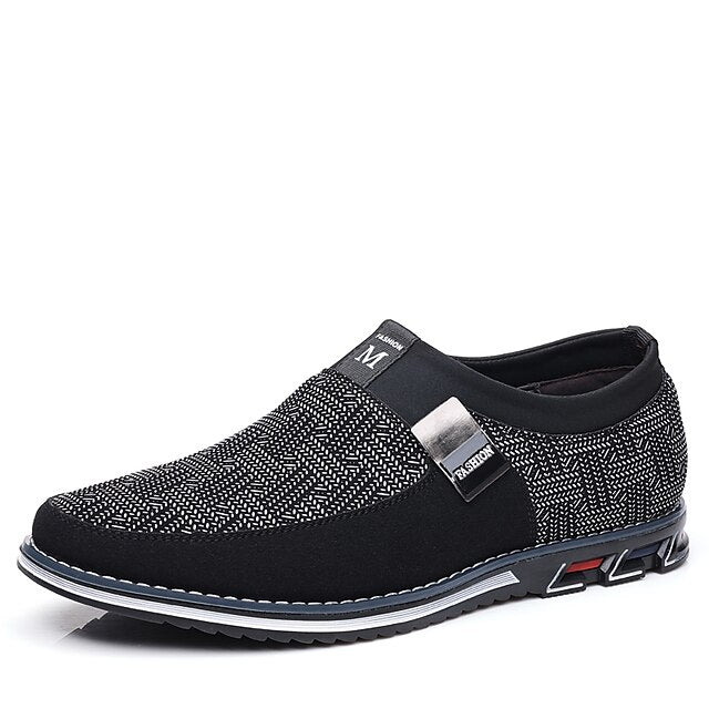 Shoes with Print Canvas Men's Animal Espadrille Slip-On