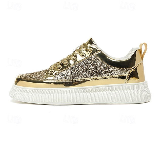 Sneakers Men's Leather Comfortable Slip Casual PU Walking