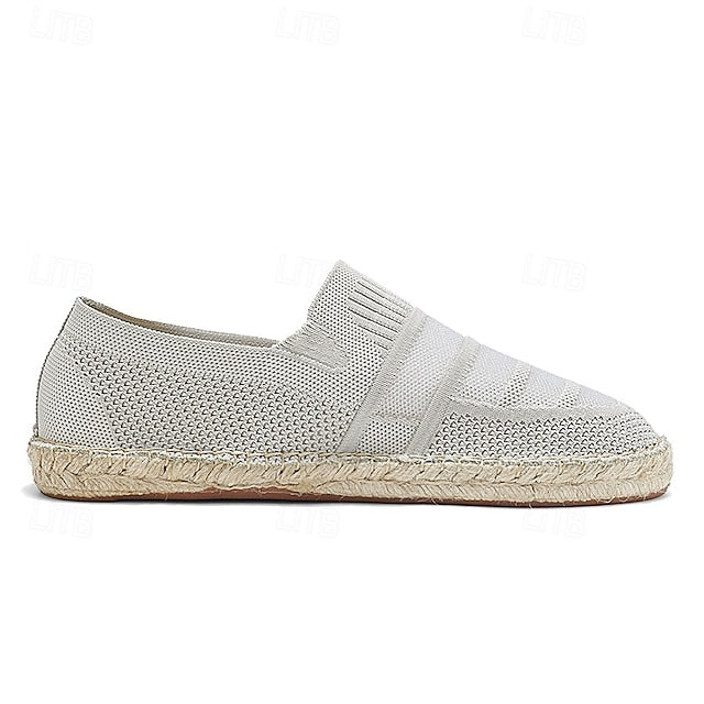 Men's with – Design Vacation Woven Espadrilles Beige