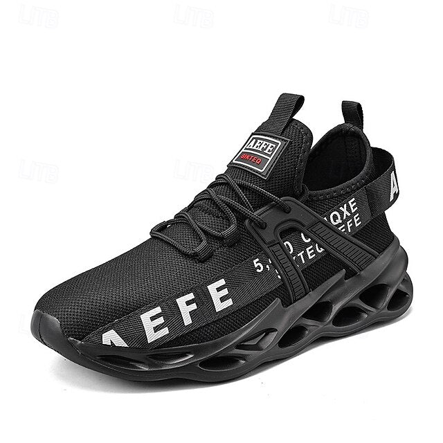 Mesh - Sneakers Neon Breathable Men's Lightweight Green