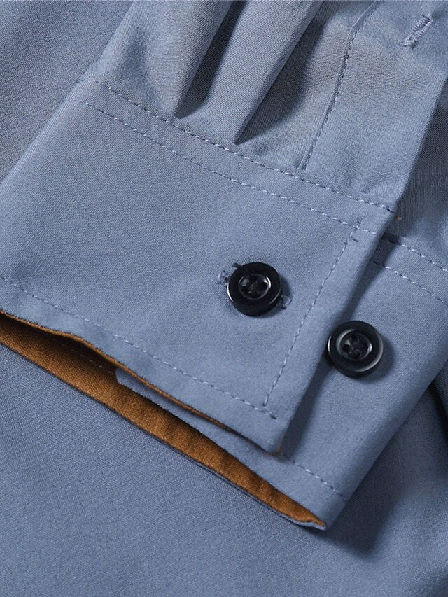 Shirt Button Casual Up Men's Summer Beach