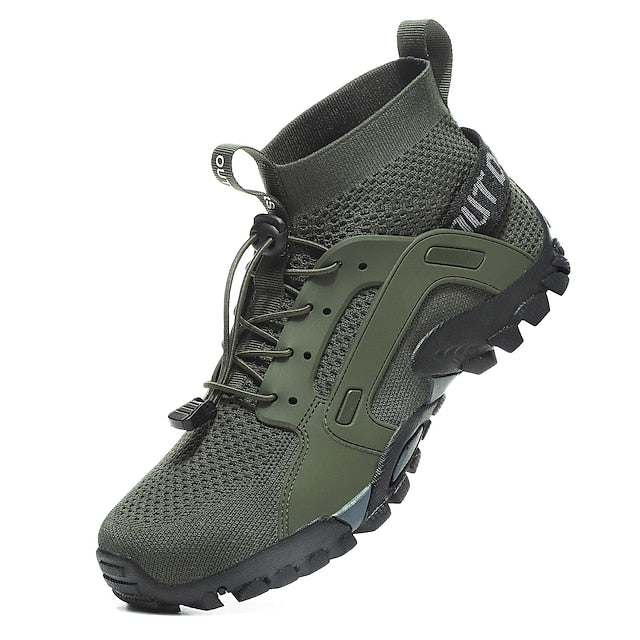 with Support Men's Ankle Outdoor Hiking - Shoes Breathable