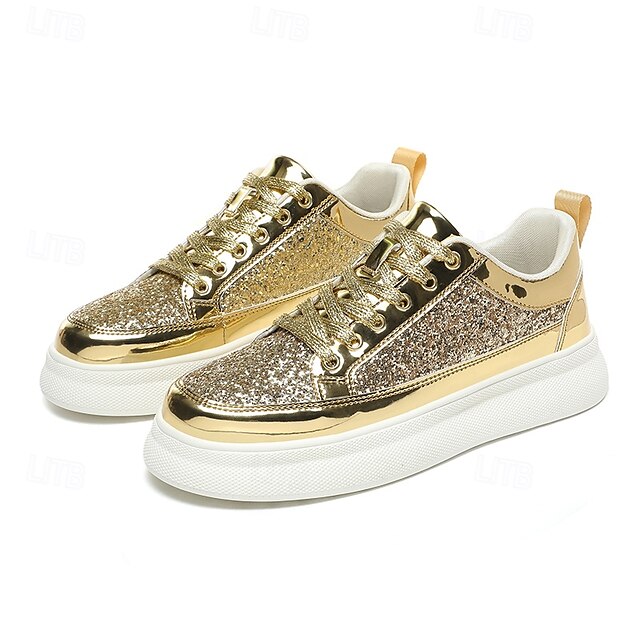 Sneakers Men's Leather Comfortable Slip Casual PU Walking