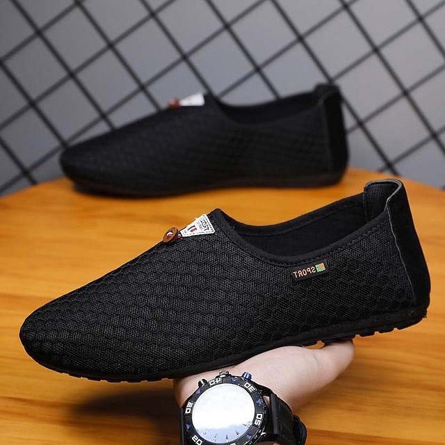 Breathable Mesh Casual Men's – Shoes Slip-On Lightweight