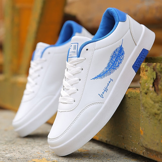 Sneakers Men's Sporty Look Casual White Comfort Shoes