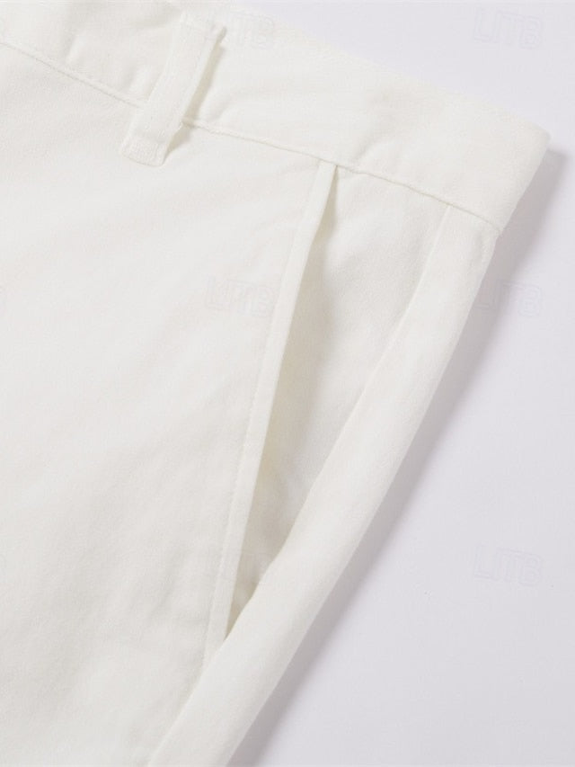 Skinny Chinos Pants Men's Trousers Chino Casual