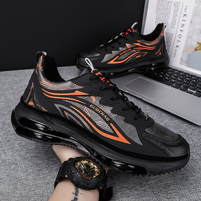 with Air Lightweight Men's Cushion Sneakers Transparent