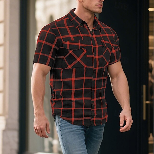 Men's Button Beach Up Summer Casual Shirt