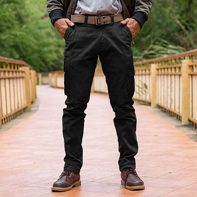 Trousers Pants Men's Cargo Casual