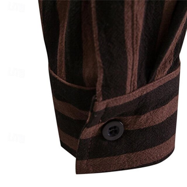 Satin Plain Men's Casual Up Shirt Button