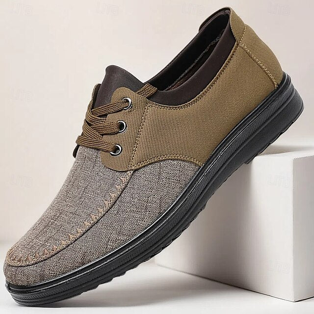 Grey Men's Olive with Sneakers Casual and Stylish Green