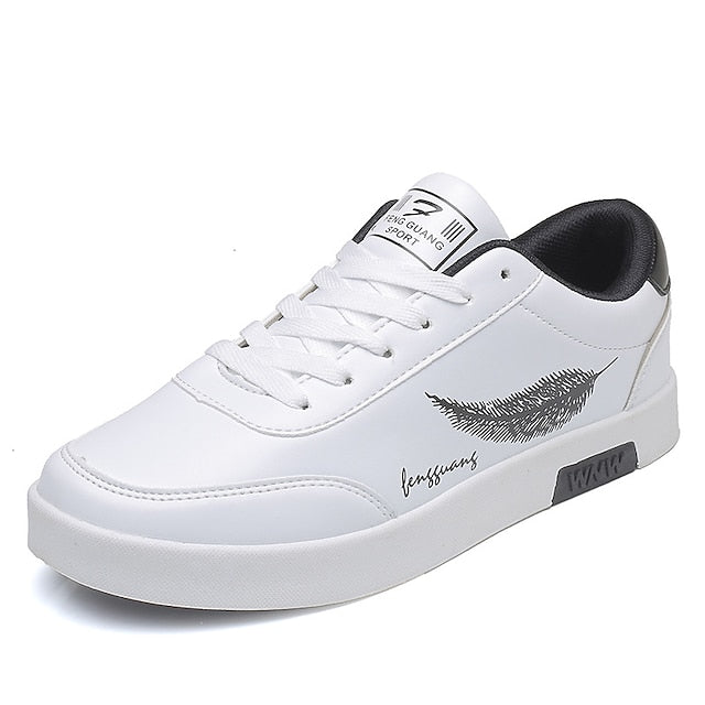 Sneakers Men's Sporty Look Casual White Comfort Shoes