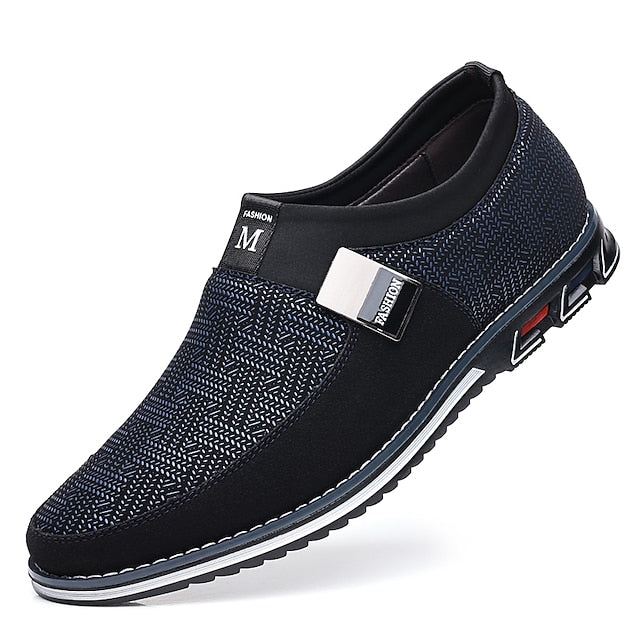 Shoes with Print Canvas Men's Animal Espadrille Slip-On