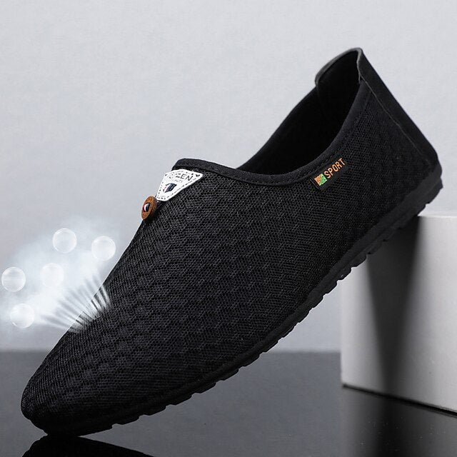 Breathable Mesh Casual Men's – Shoes Slip-On Lightweight